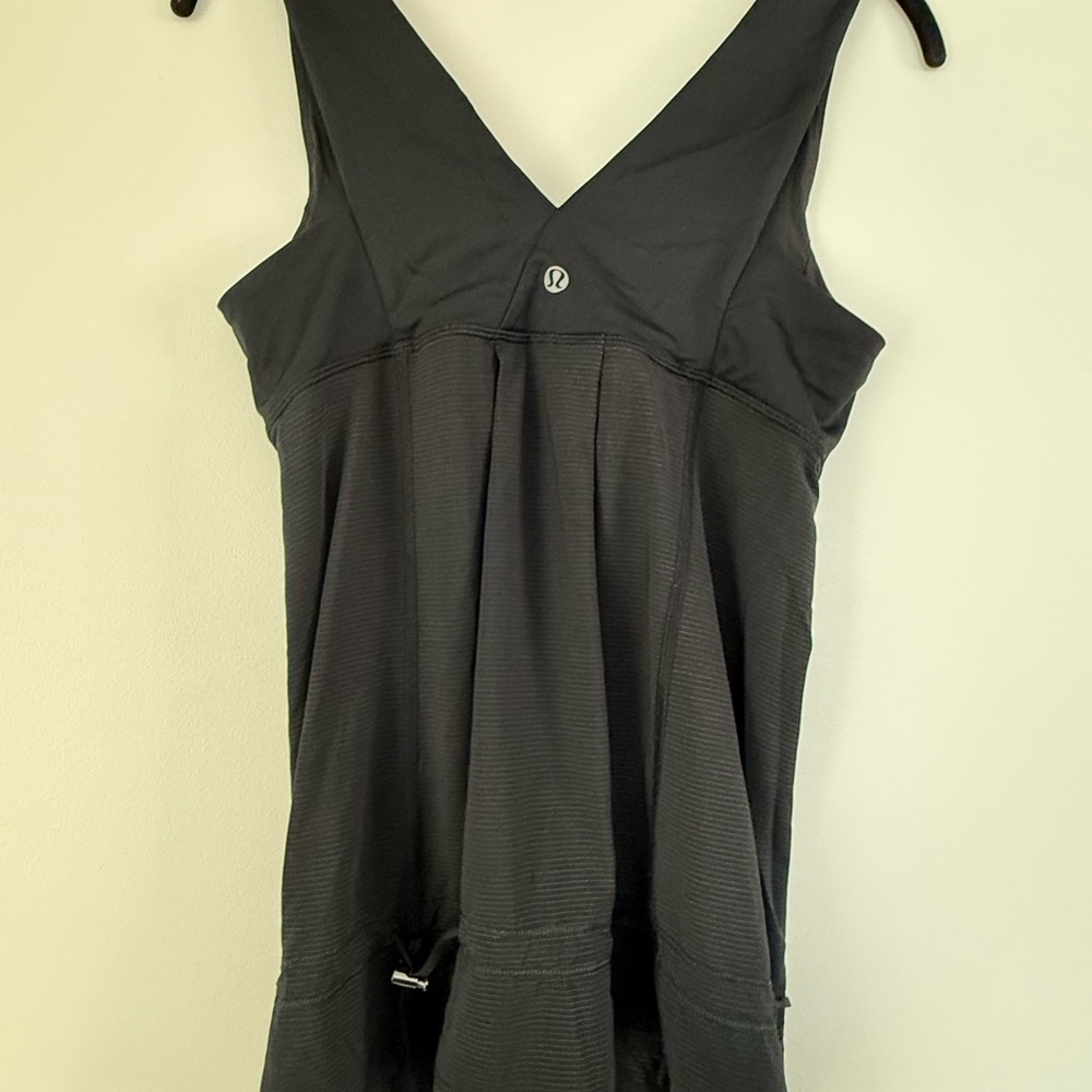 Black Lululemon Workout Top